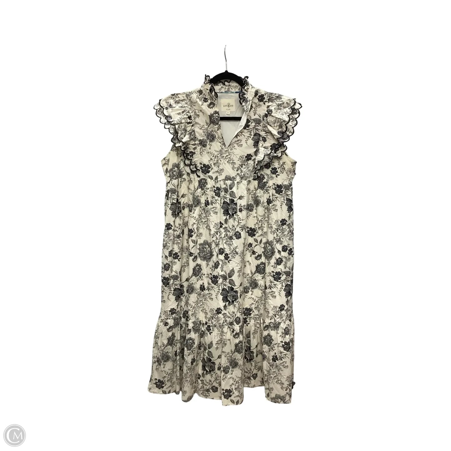 Dress Casual Maxi By Umgee In Black & Cream, Size: S