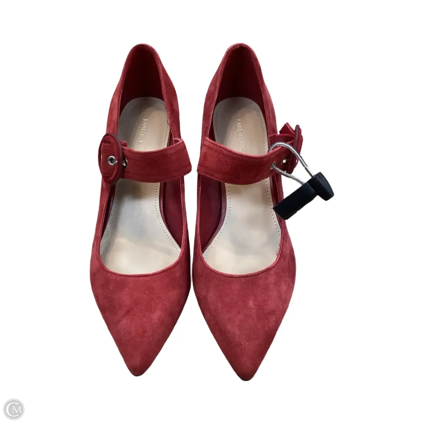 Shoes Heels Block By Marc Fisher In Red, Size: 7.5