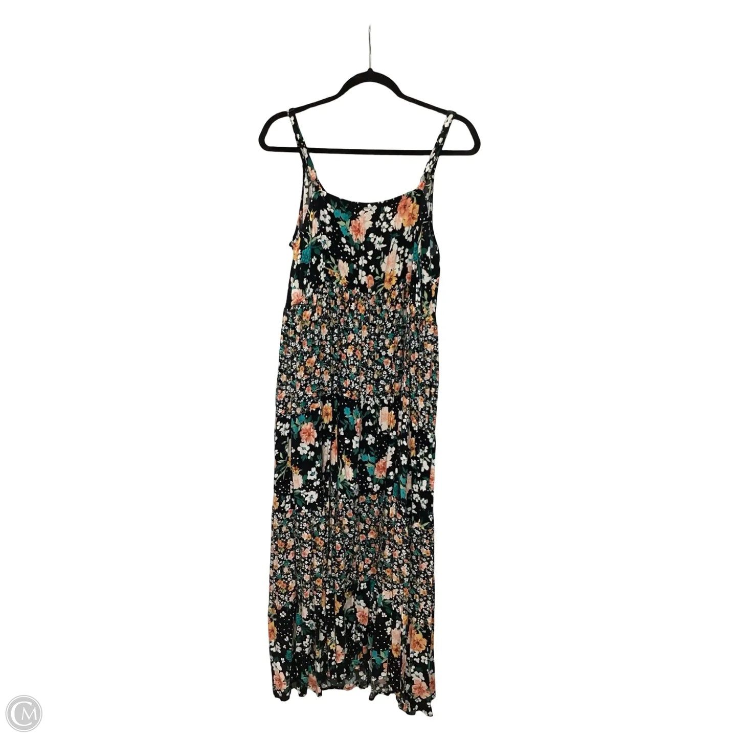 Dress Casual Midi By Torrid In Floral Print, Size: 2x