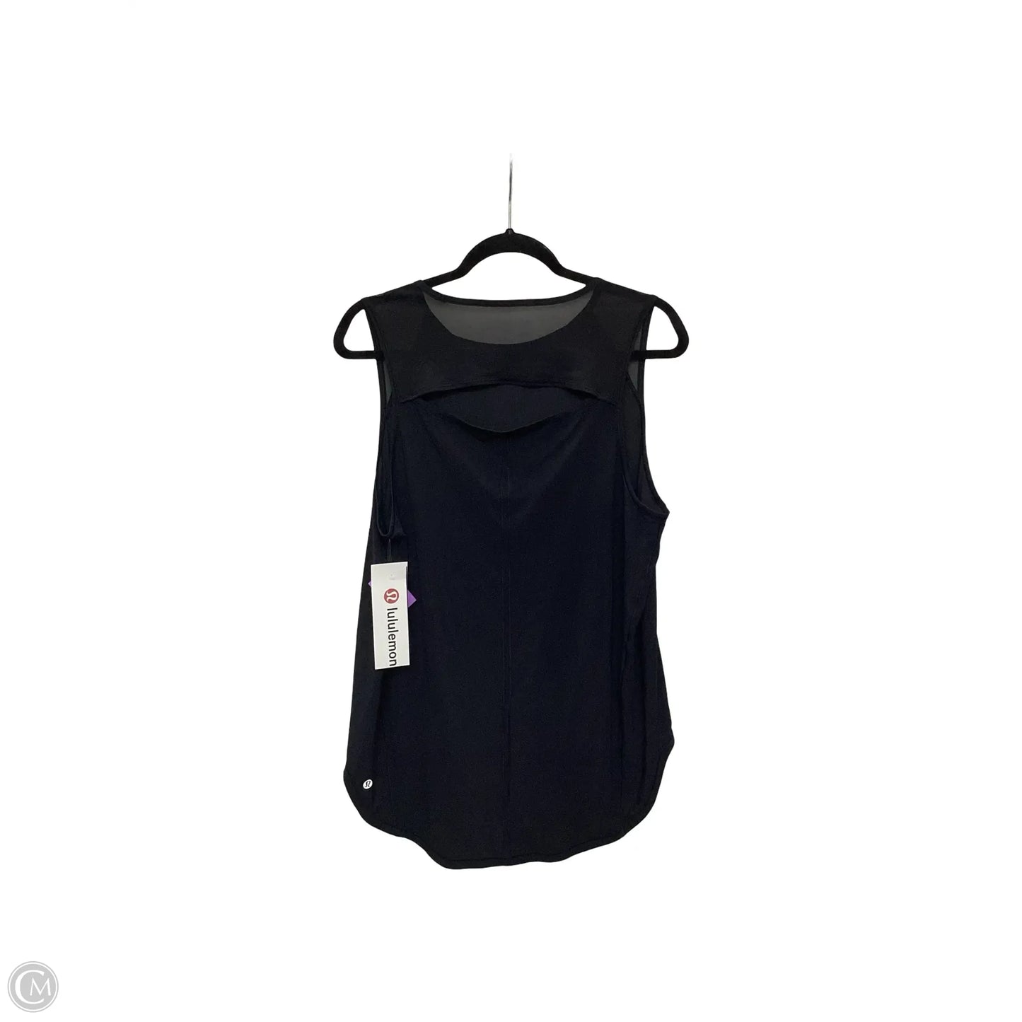 Athletic Tank Top By Lululemon In Black, Size: 10