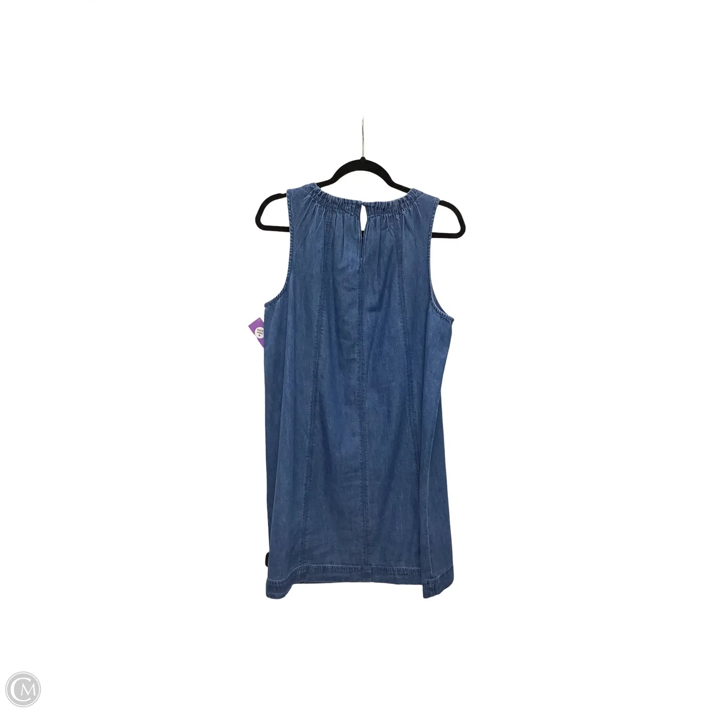 Dress Casual Short By Loft In Blue Denim, Size: Lp