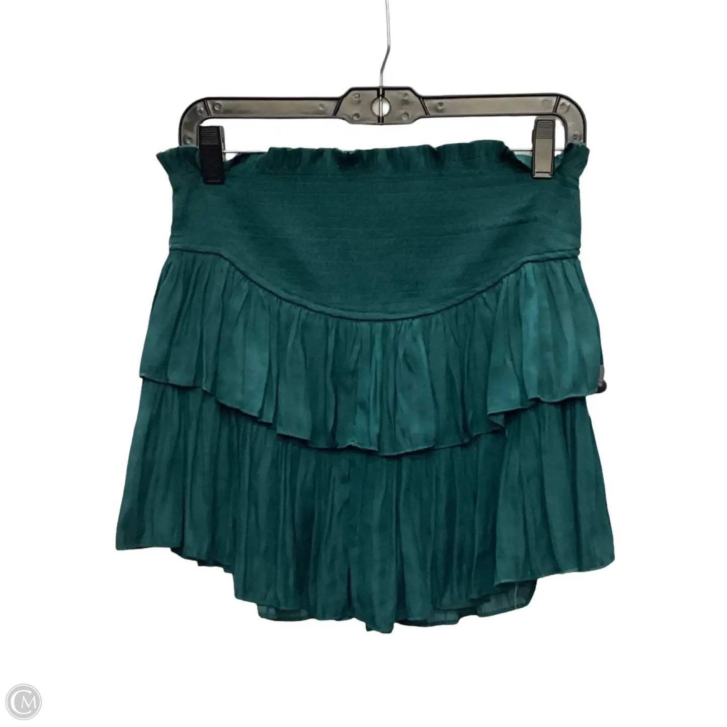 Skirt Mini & Short By Mustard Seed In Green, Size: L