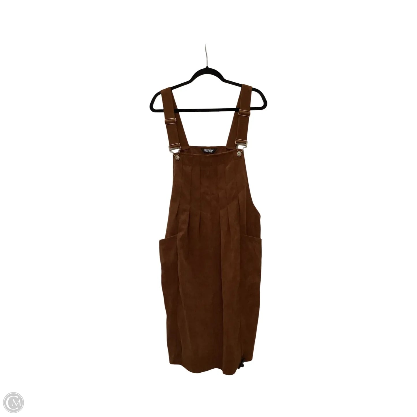 Dress Casual Short By Bloomchic In Brown, Size: 14