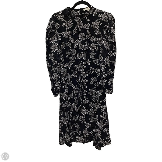Dress Casual Short By Loft In Black & White, Size: 14