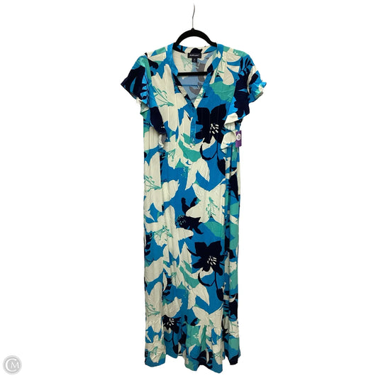 Dress Casual Maxi By STUDIO PARK In Floral Print, Size: M