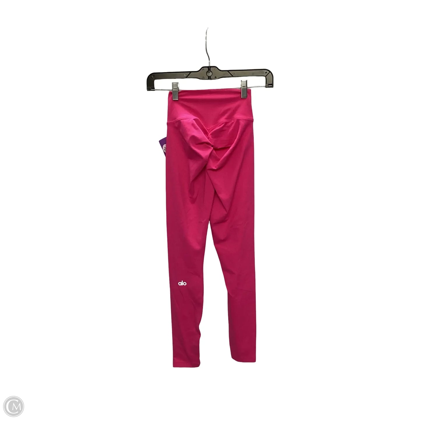 Athletic Leggings By Alo In Pink, Size: S