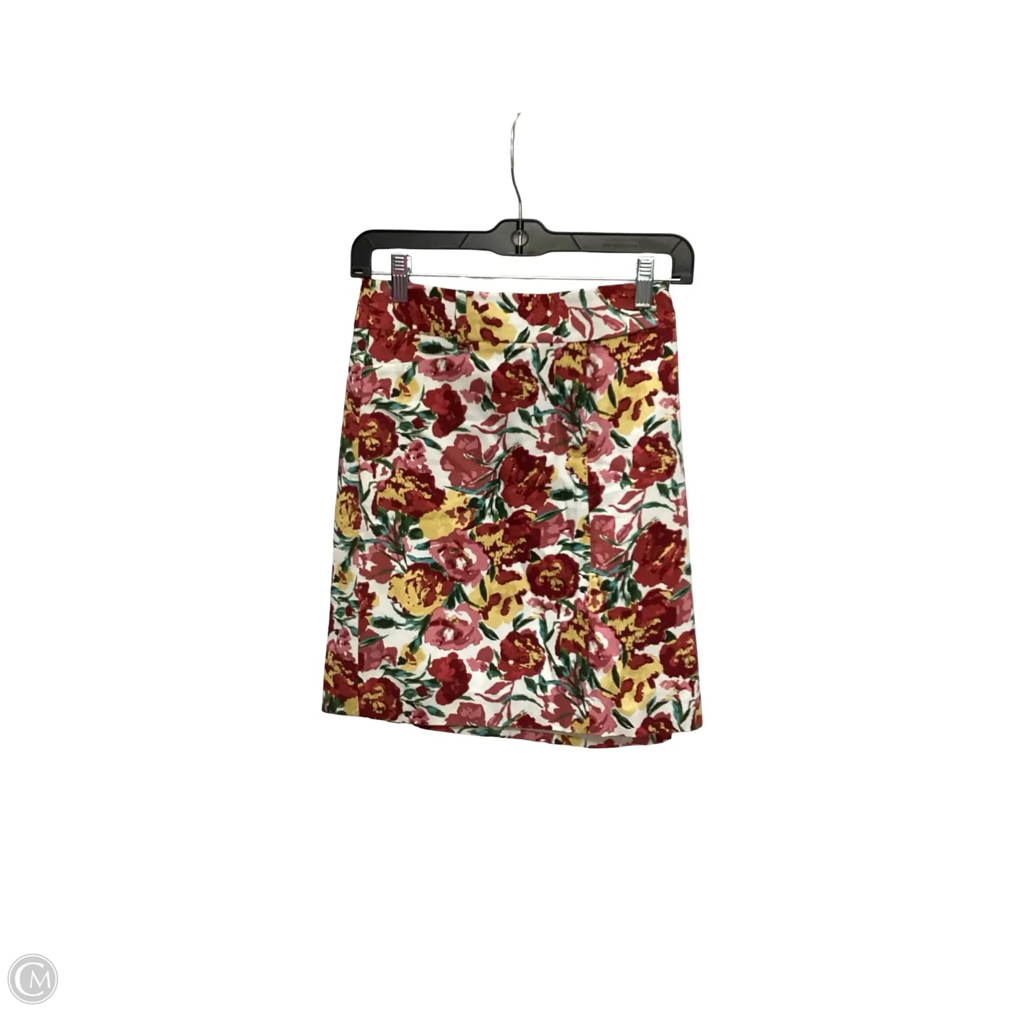 Skirt Mini & Short By Loft In Floral Print, Size: 10