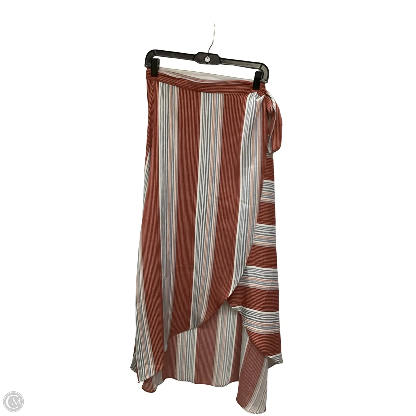 Skirt Midi By Lavender Field In Striped Pattern, Size: L