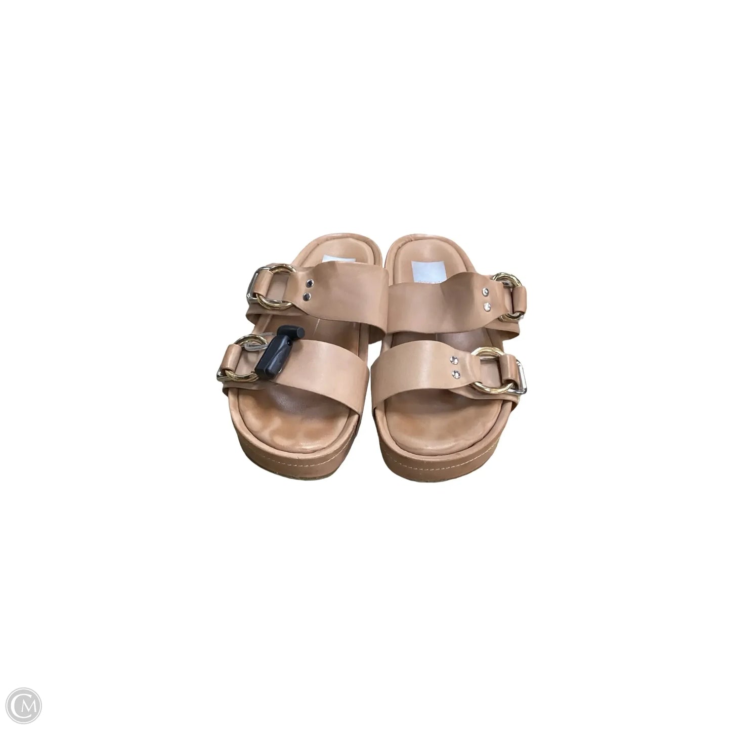 Sandals Heels Platform By Dolce Vita In Brown, Size: 8