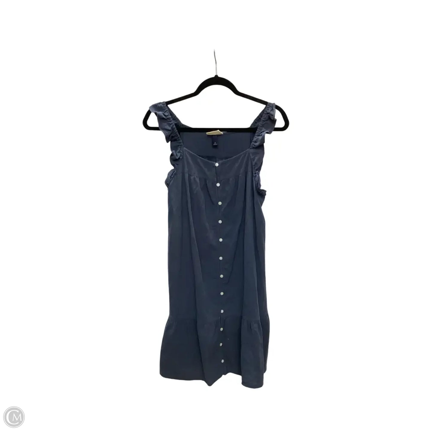 Dress Casual Midi By Universal Thread In Grey, Size: M