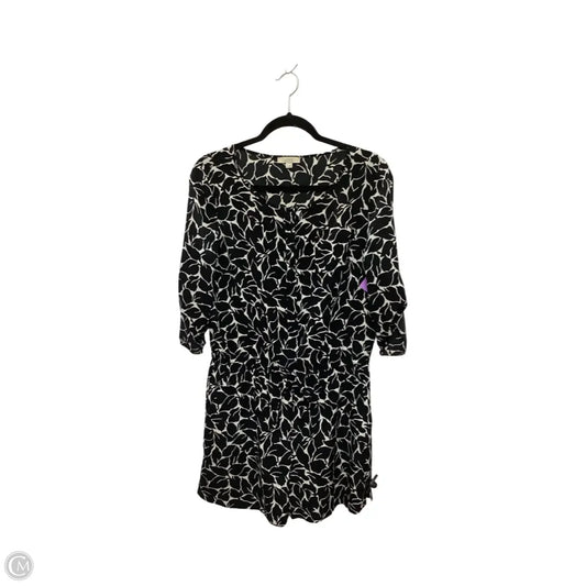 Romper By Loft In Black & White, Size: 2