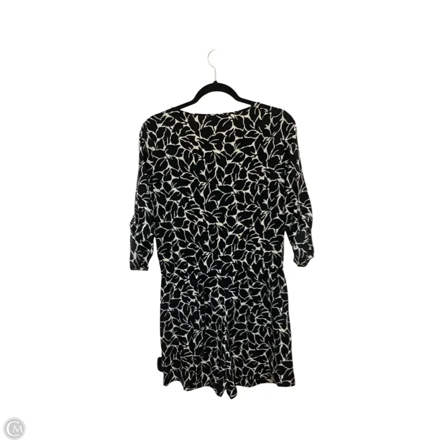 Romper By Loft In Black & White, Size: 2