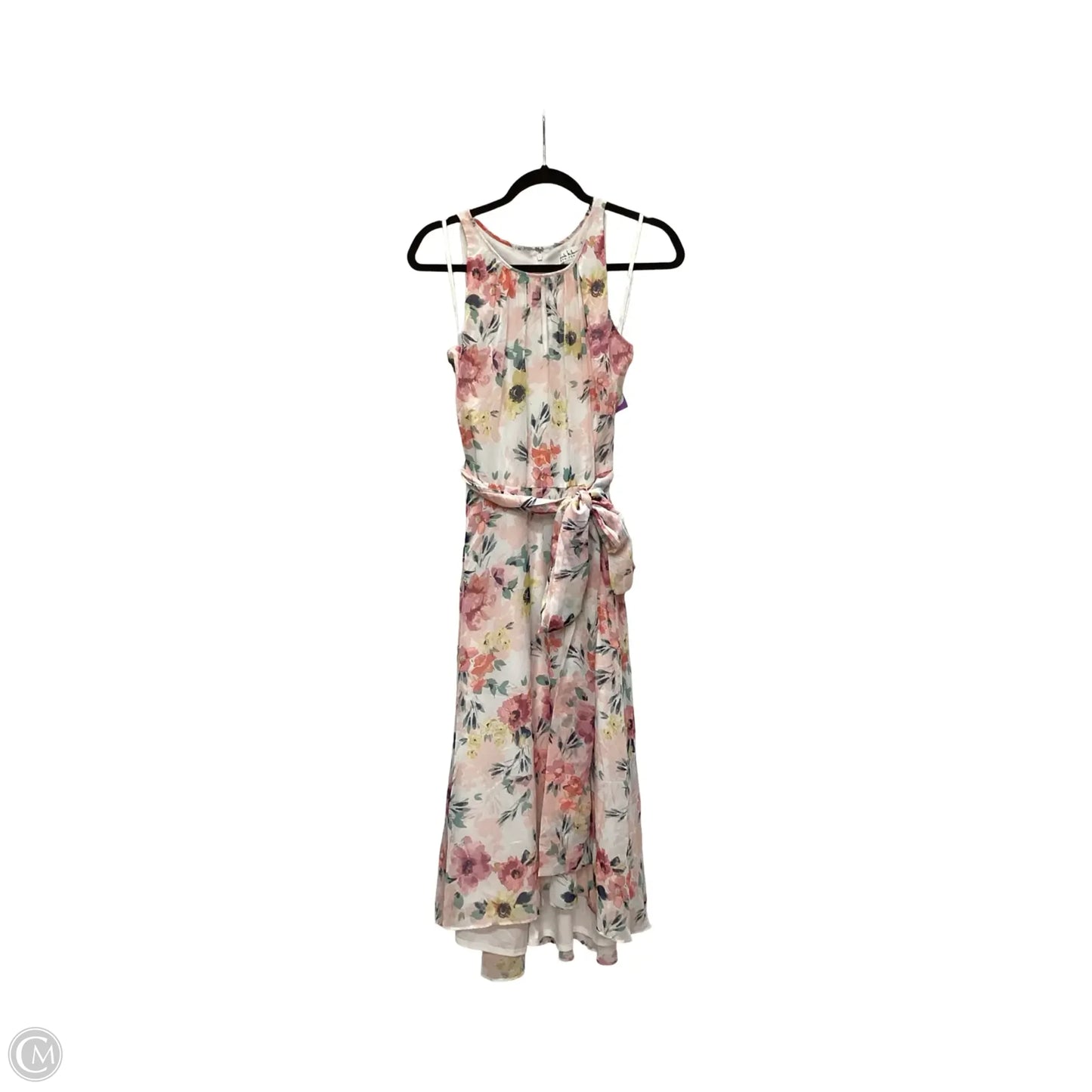 Dress Casual Midi By Nicole Miller In Floral Print, Size: 8