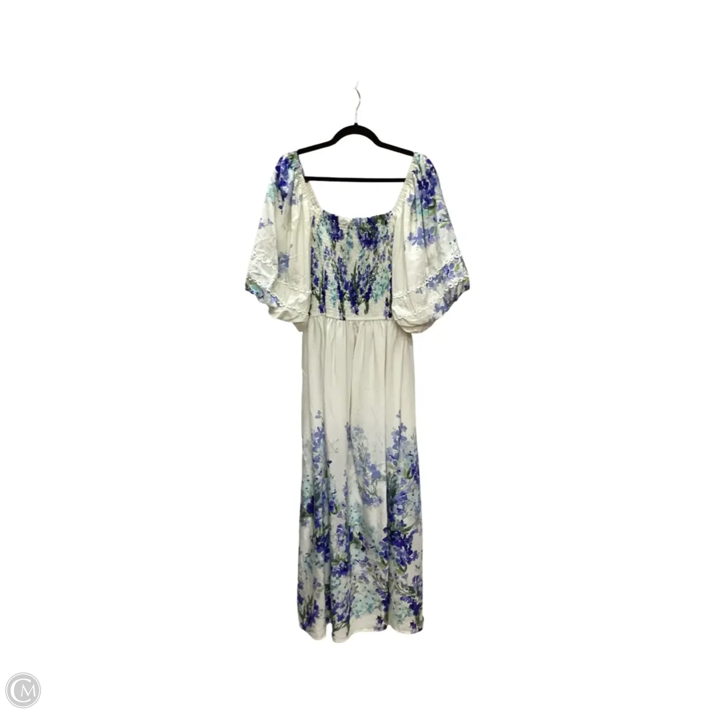 Dress Casual Maxi By Oddi In Floral Print, Size: 1x