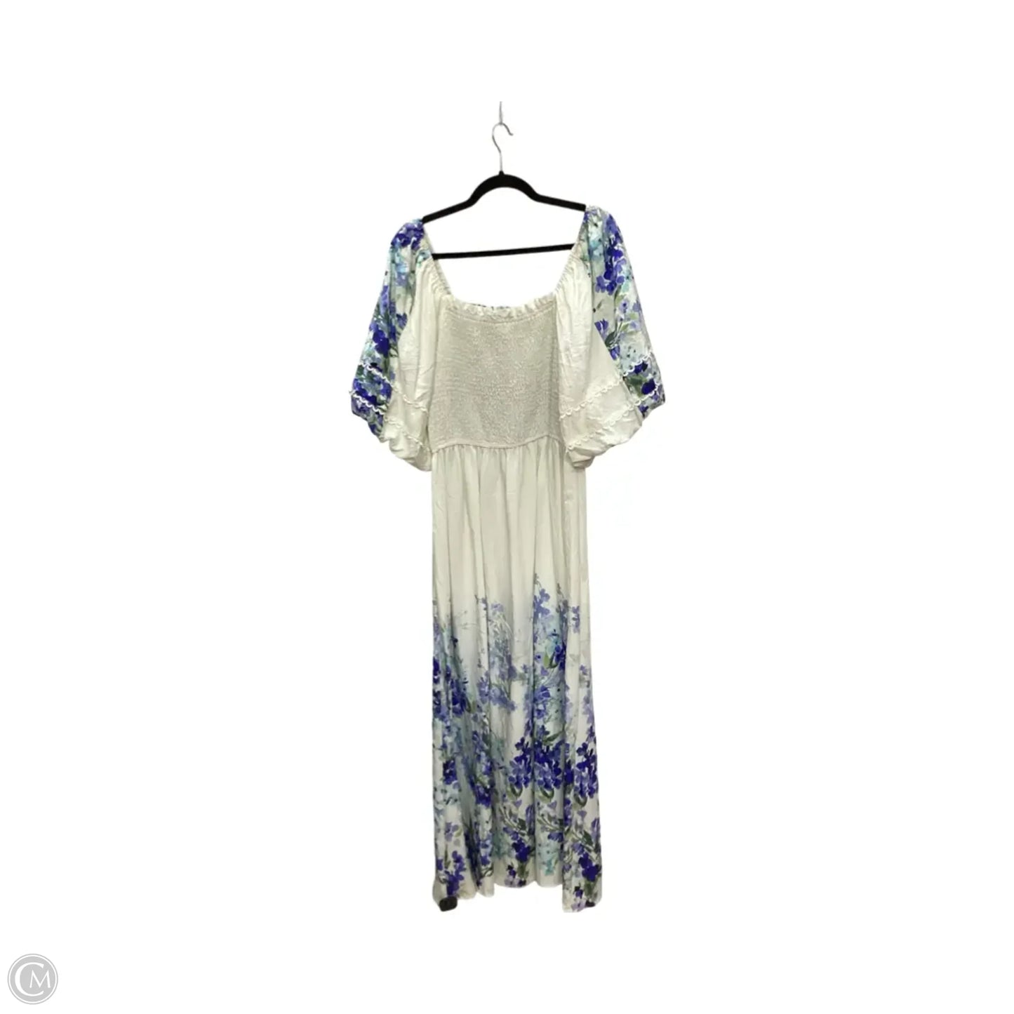 Dress Casual Maxi By Oddi In Floral Print, Size: 1x