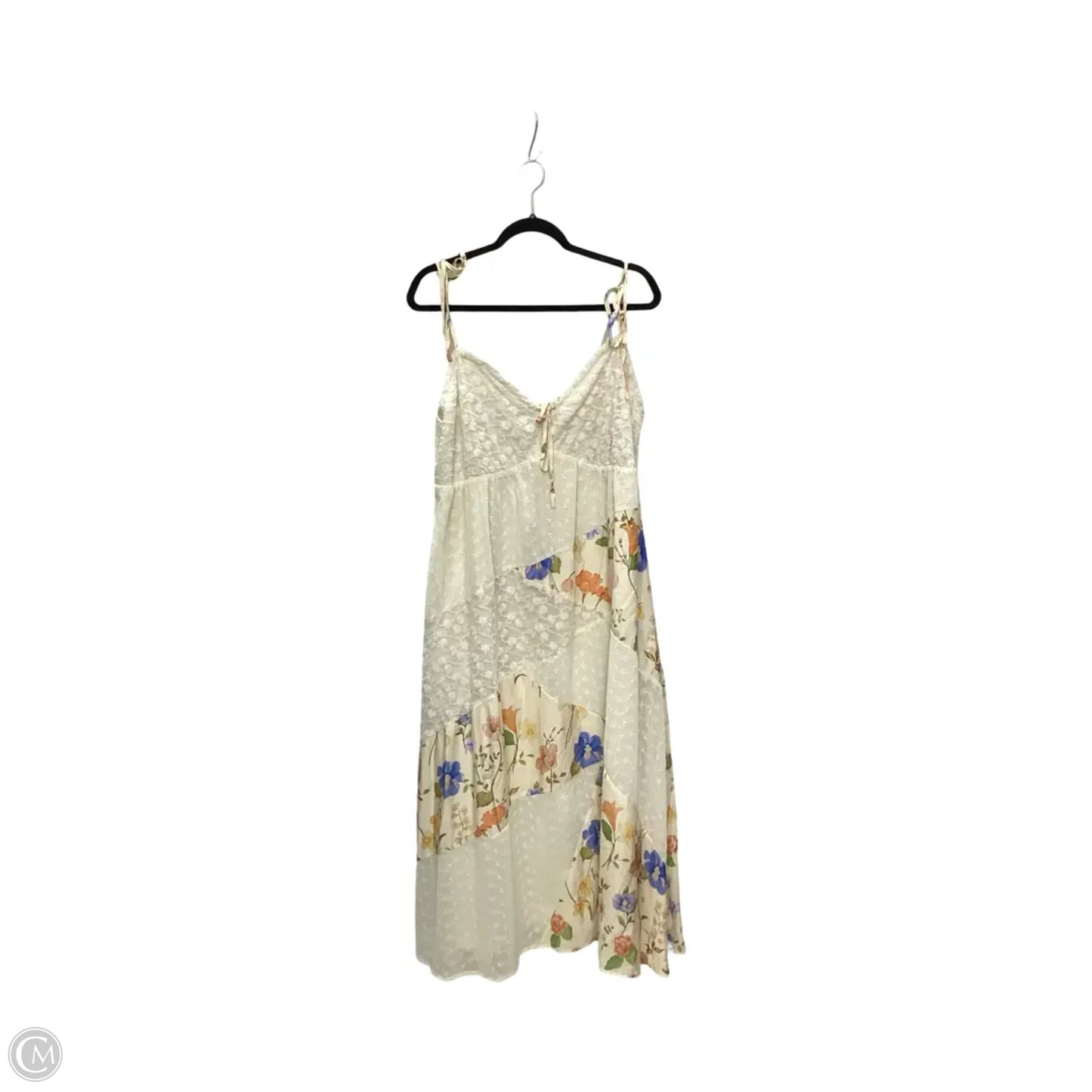 Dress Casual Maxi By Davi & Dani In Floral Print, Size: 2x