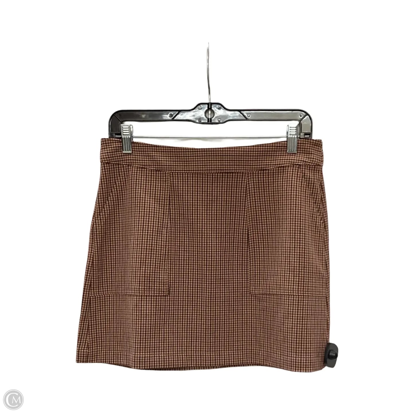 Skirt Mini & Short By A New Day In Plaid Pattern, Size: S