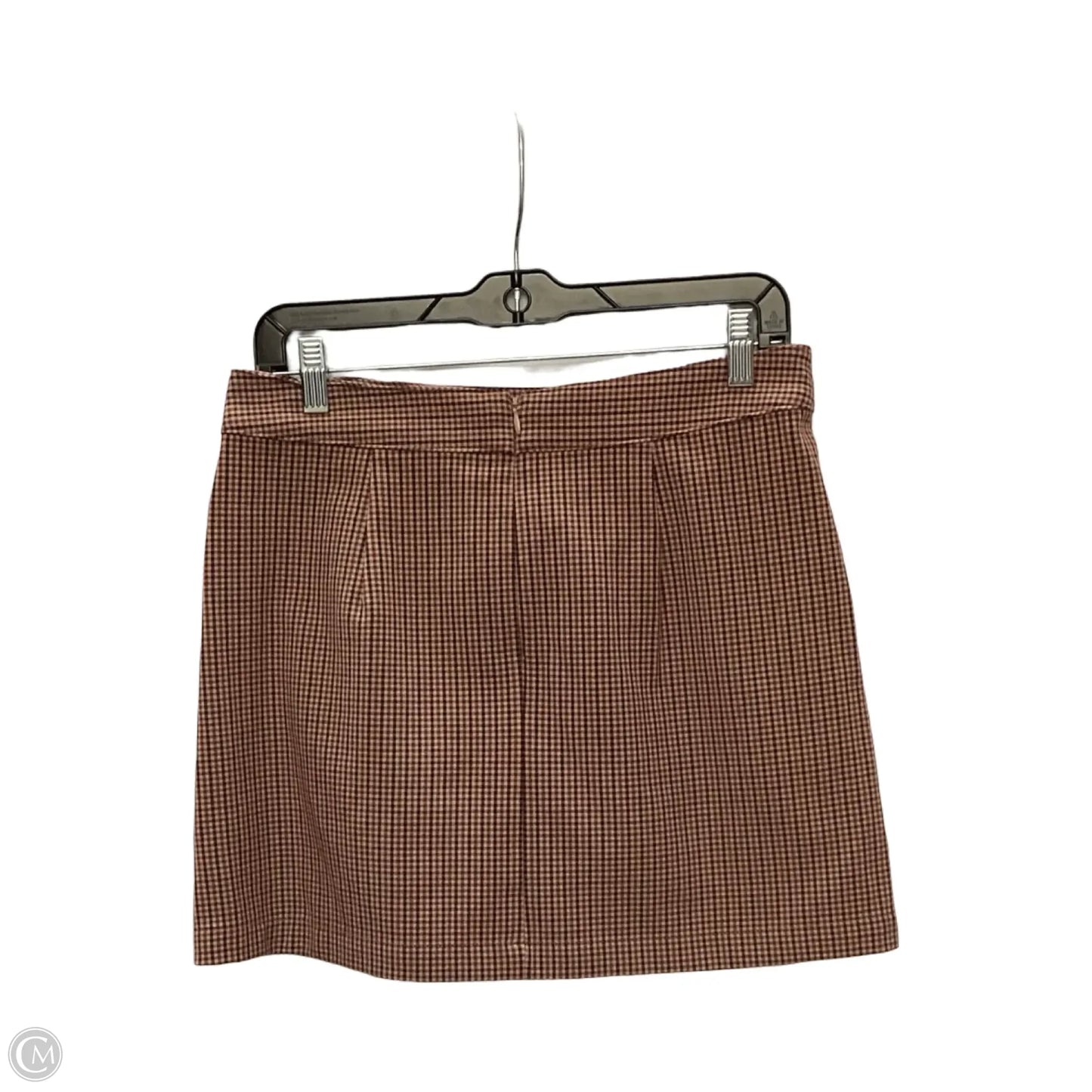 Skirt Mini & Short By A New Day In Plaid Pattern, Size: S