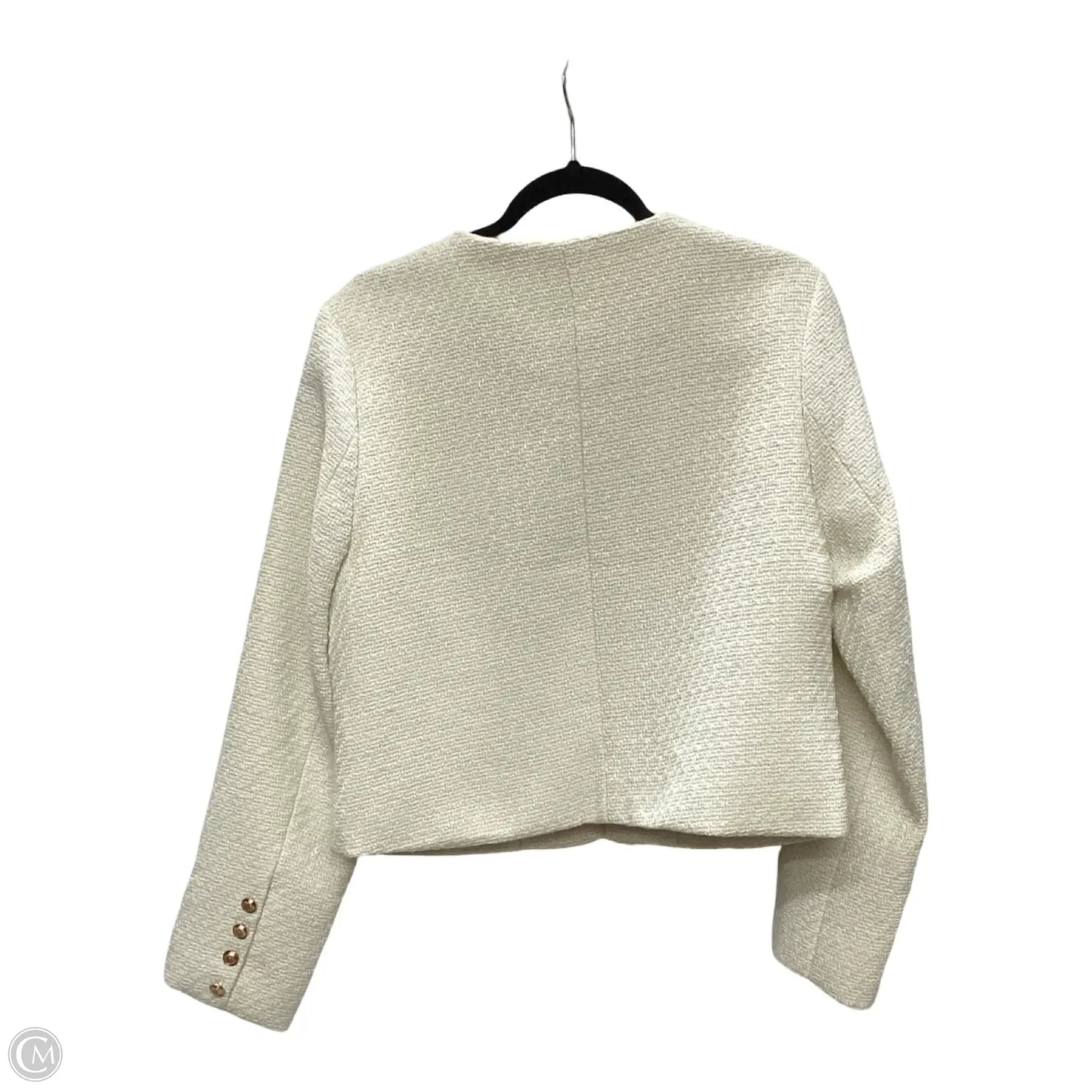 Blazer By Cmb In Cream, Size: L