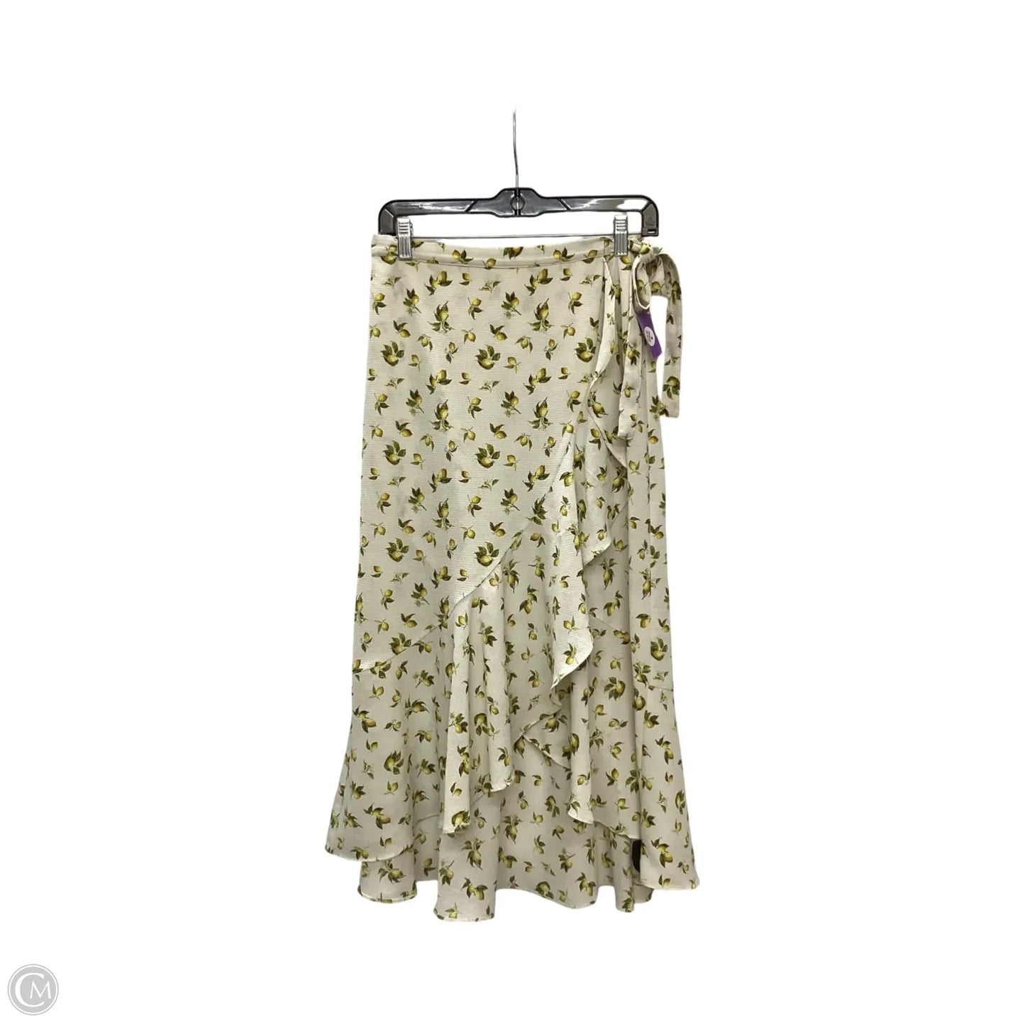 Skirt Midi By Max Studio In Tan, Size: M