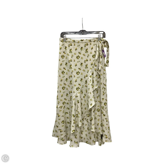 Skirt Midi By Max Studio In Tan, Size: M