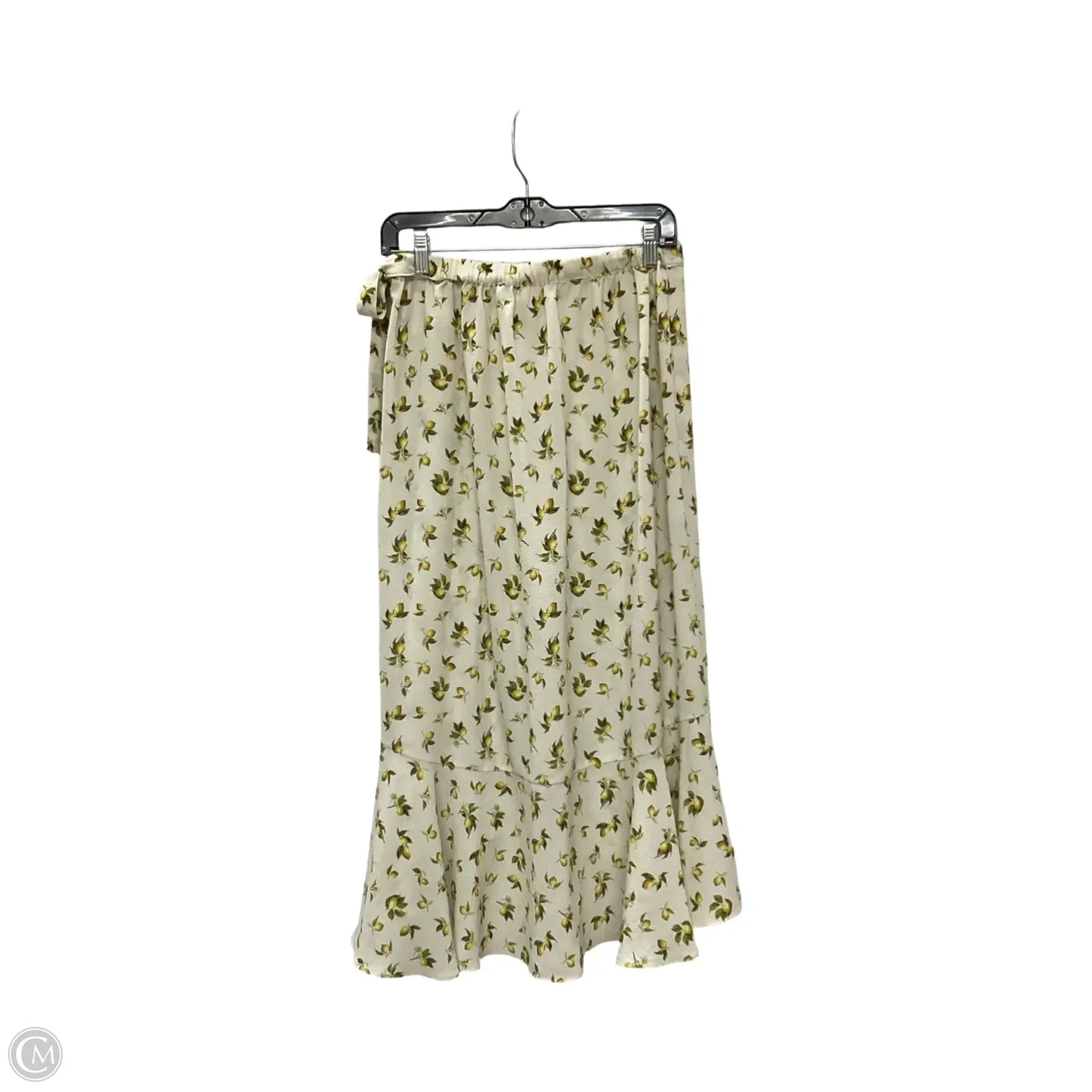 Skirt Midi By Max Studio In Tan, Size: M