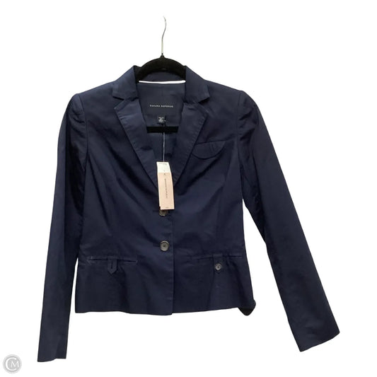 Blazer By Banana Republic In Navy, Size: 2p