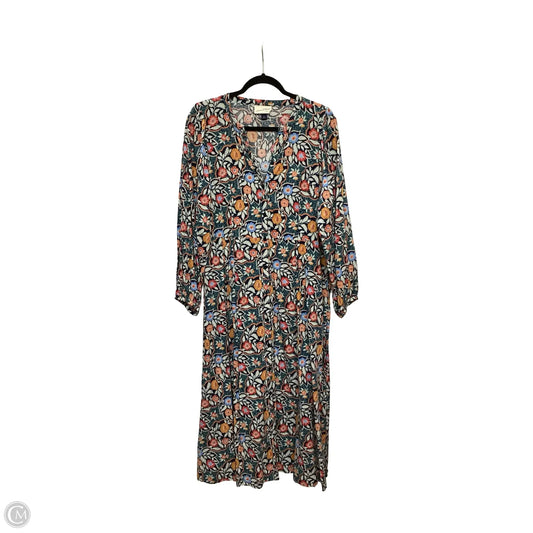 Dress Casual Maxi By Universal Thread In Floral Print, Size: Xl