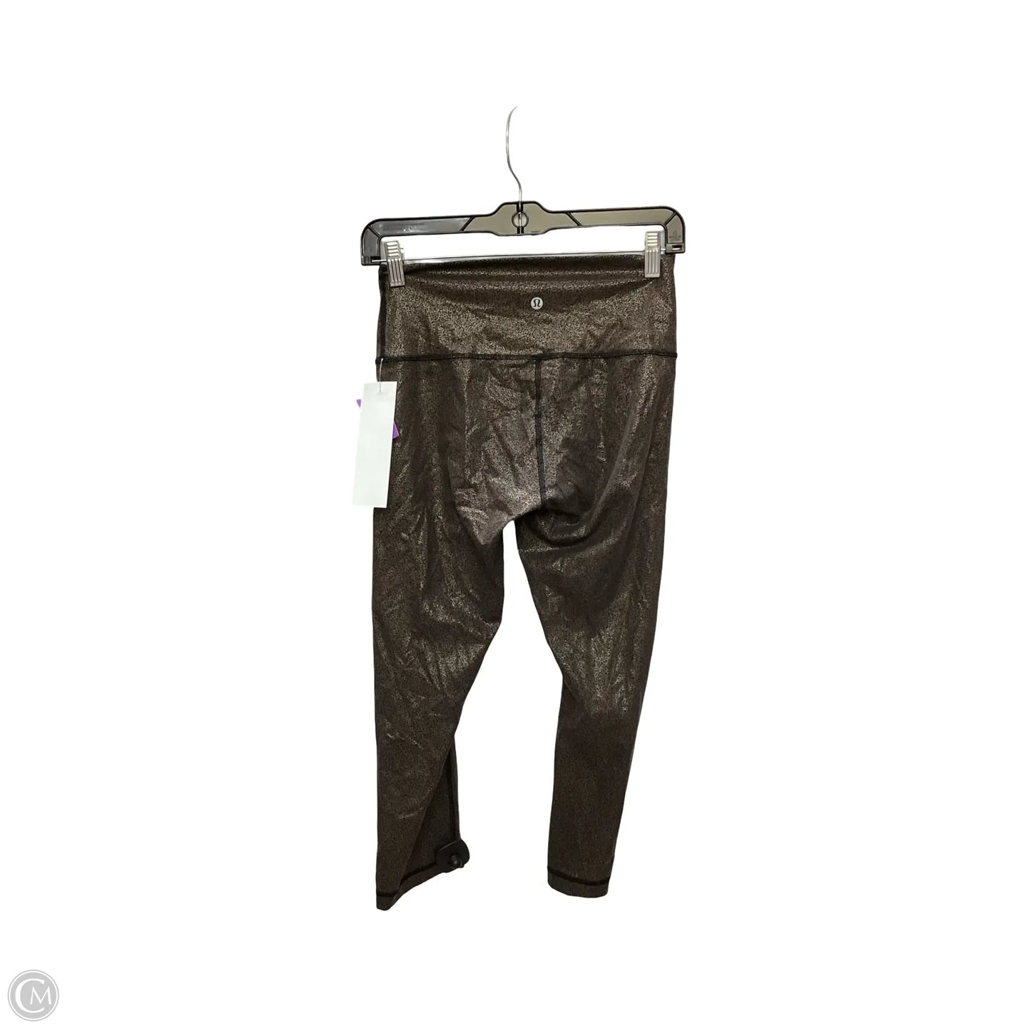 Athletic Capris By Lululemon In Gold, Size: 6