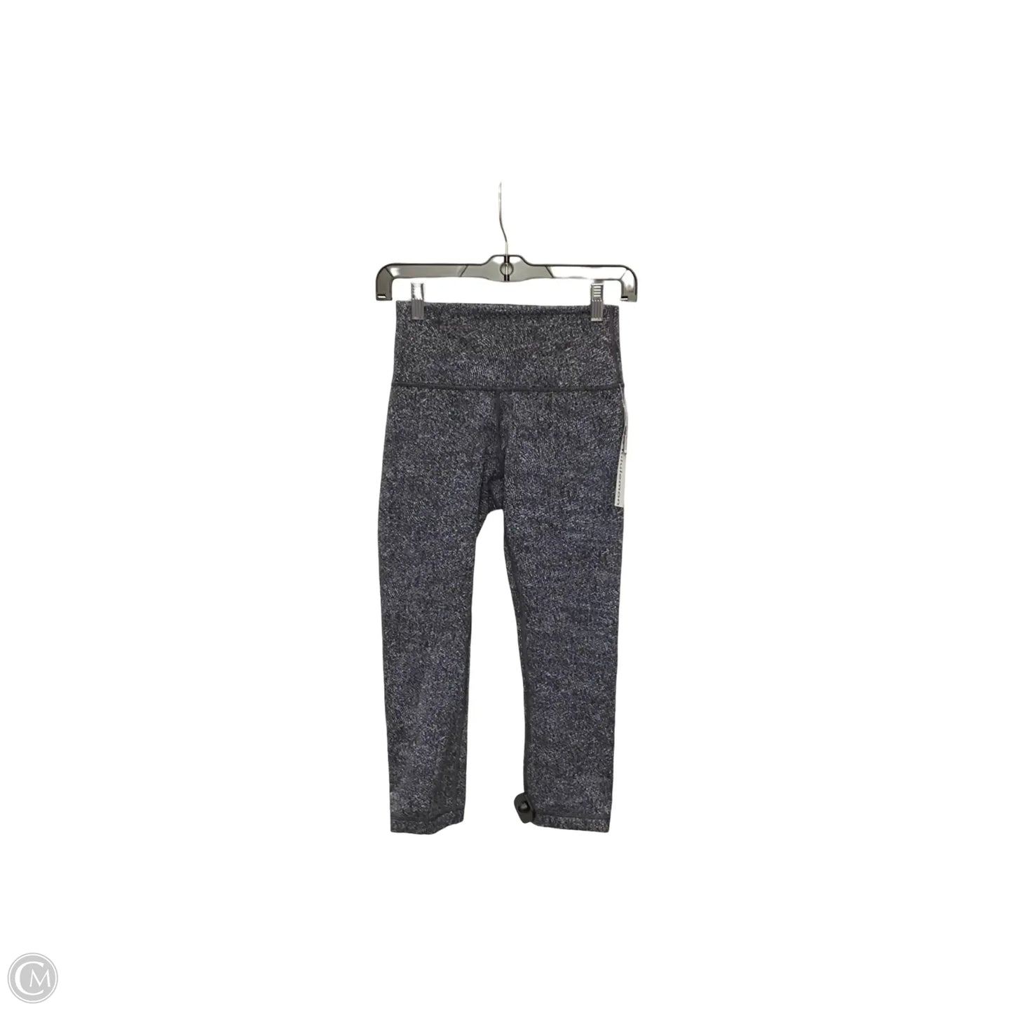 Athletic Capris By Lululemon In Grey, Size: 6