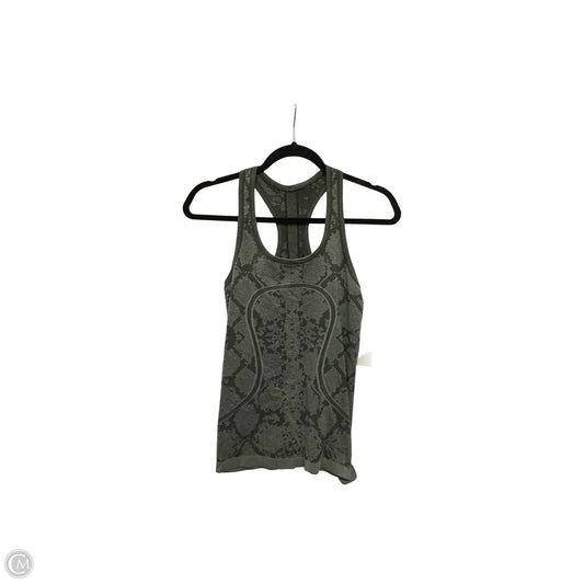 Athletic Tank Top By Lululemon In Green, Size: 6