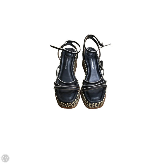 Sandals Heels Wedge By Antonio Melani In Black, Size: 8