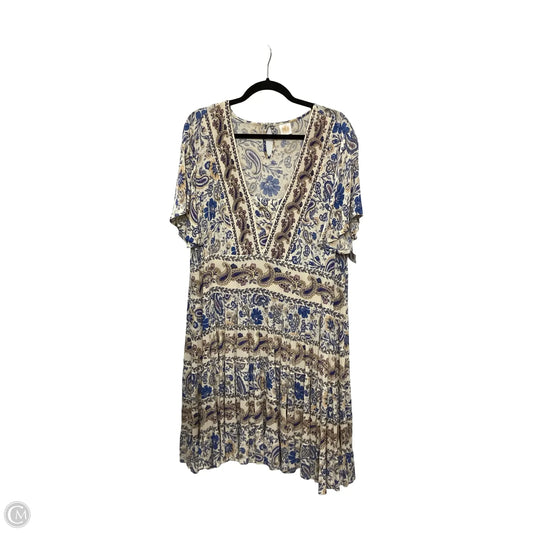Dress Casual Short By Bila In Multi-colored, Size: Xxl
