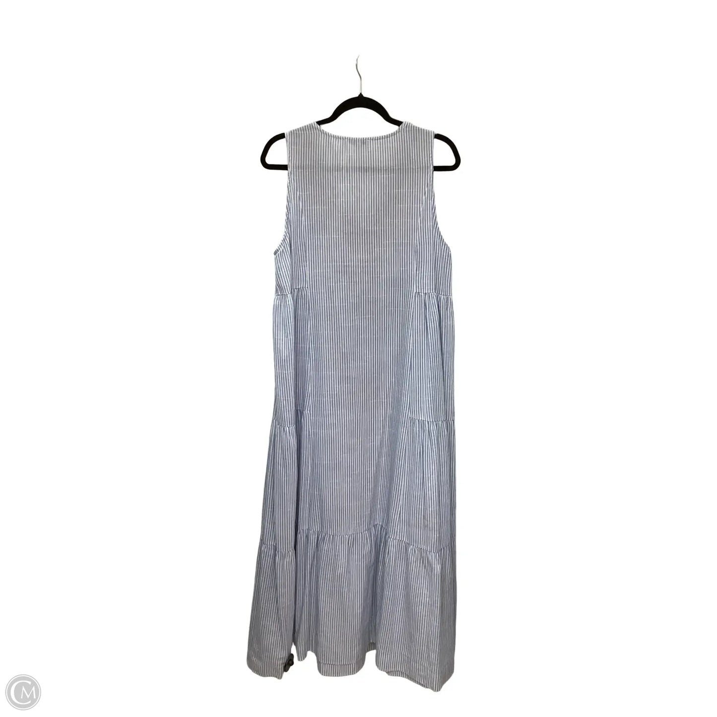 Dress Casual Maxi By See And Be Seen In Striped Pattern, Size: L