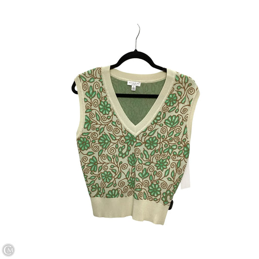 Blouse Sleeveless By Current Air In Floral Print, Size: S