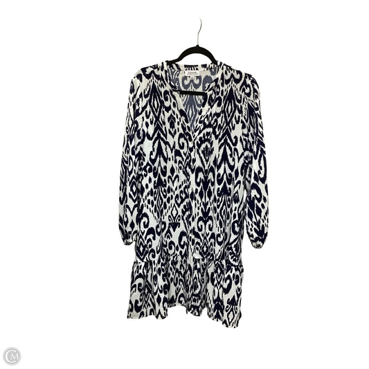 Dress Casual Short By Tahari By Arthur Levine In Geometric Pattern, Size: L