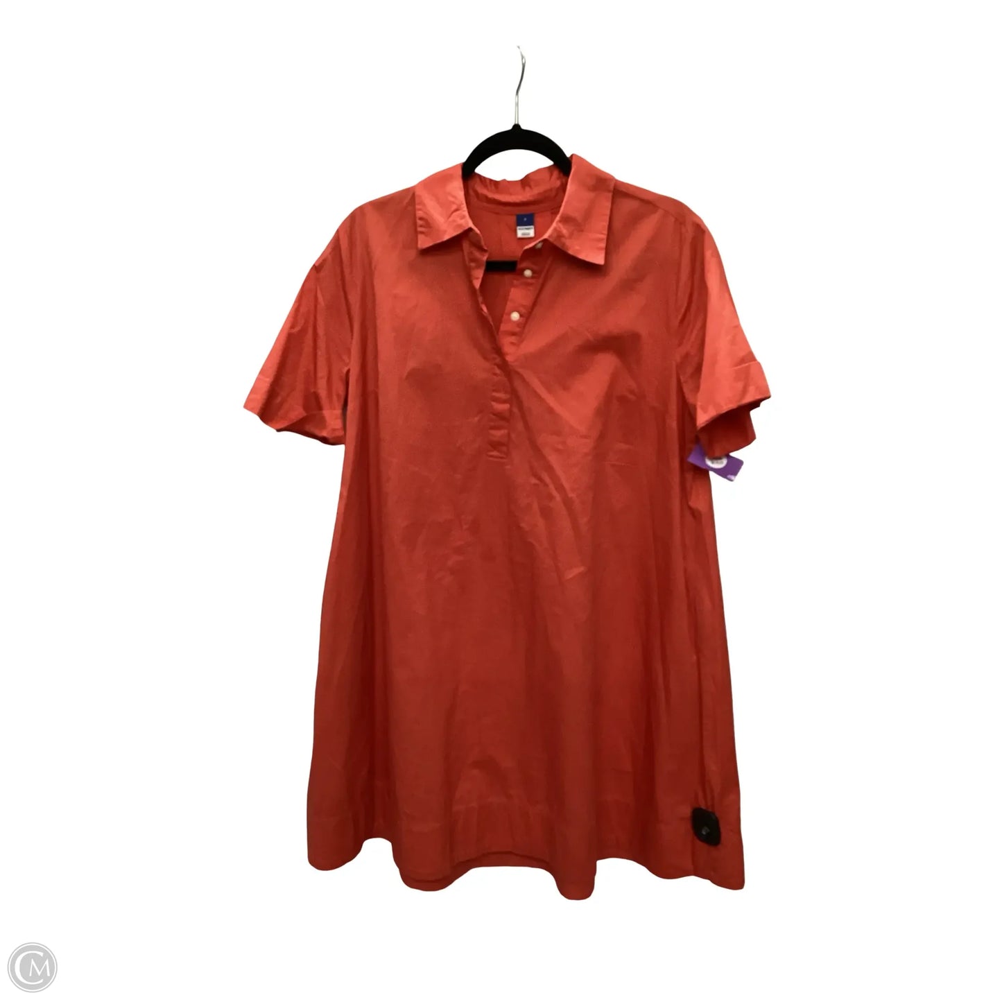 Dress Casual Short By Old Navy In Orange, Size: M