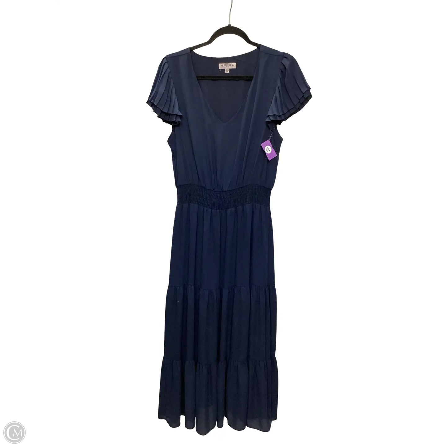 Dress Casual Midi By Nanette By Nanette Lepore In Navy, Size: Xl
