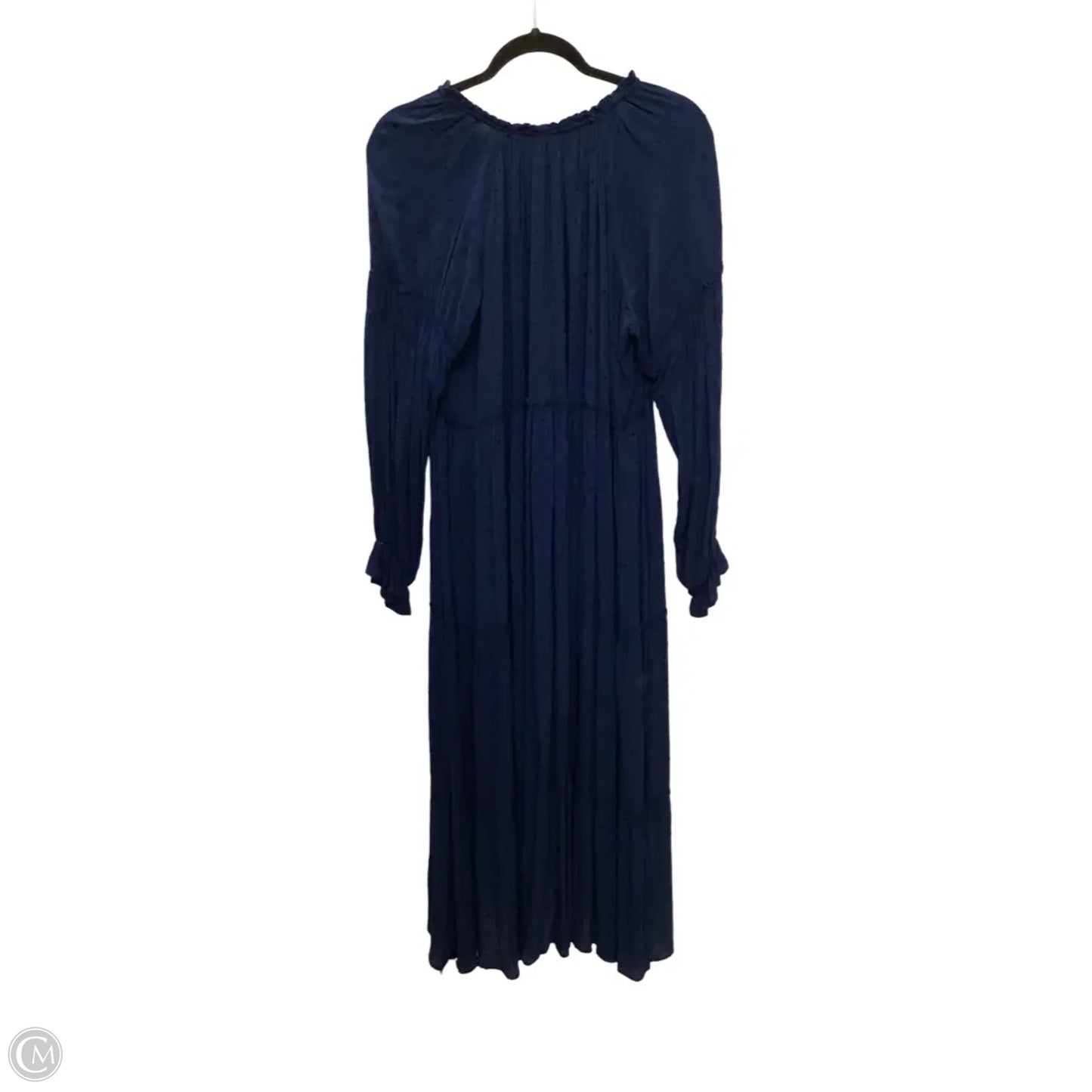 Dress Casual Midi By Wonderly In Navy, Size: M