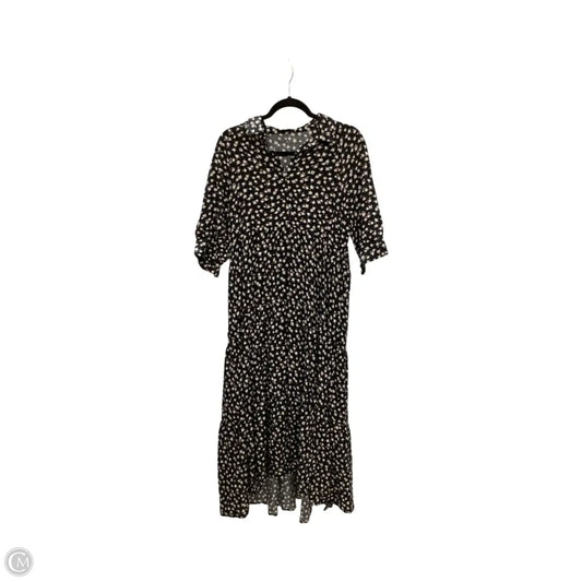 Dress Casual Midi By Natural Life In Floral Print, Size: L