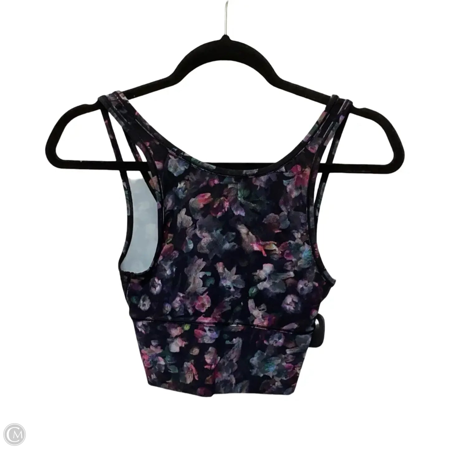 Athletic Bra By Lululemon In Floral Print, Size: 2