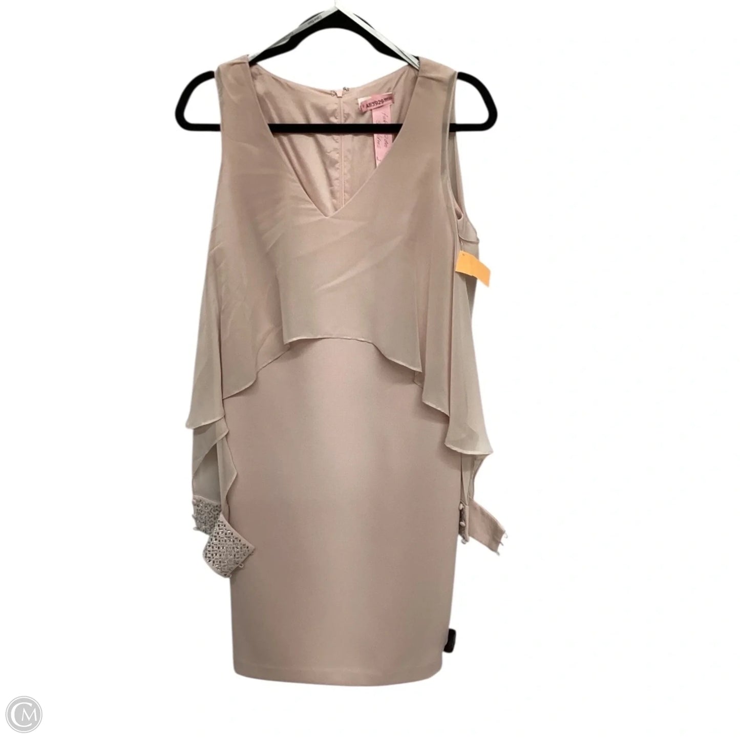 Dress Party Short By Calvin Klein In Pink, Size: 4