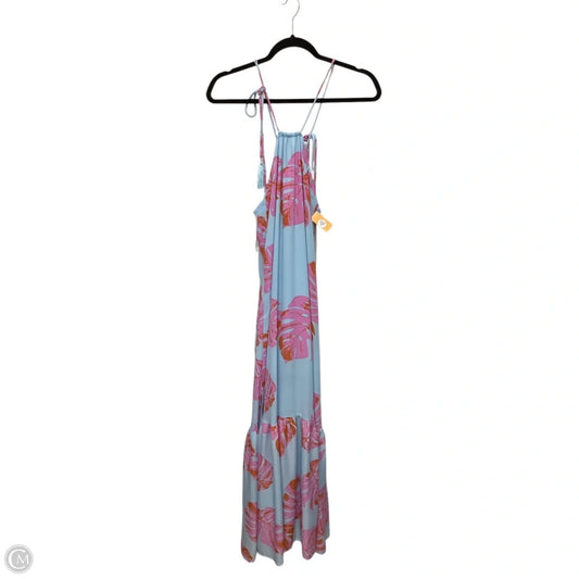 Dress Casual Maxi By Buddy Love In Blue & Pink, Size: S