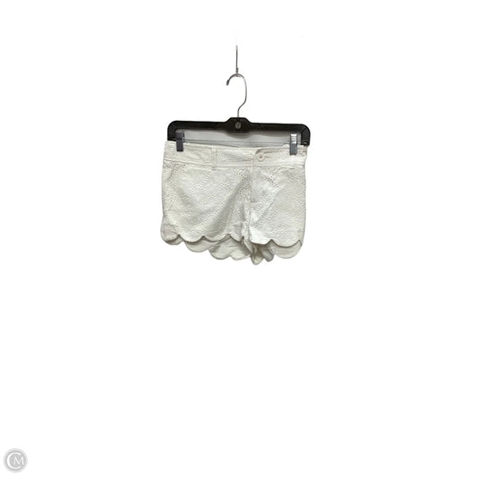 Shorts Designer By Lilly Pulitzer In White, Size: 4