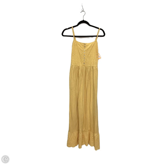 Dress Casual Maxi By Market & Spruce In Yellow, Size: S