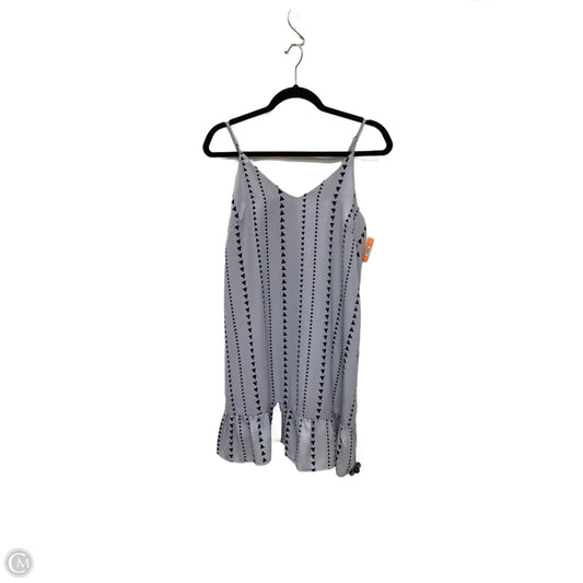 Dress Casual Short By She + Sky In Blue, Size: M