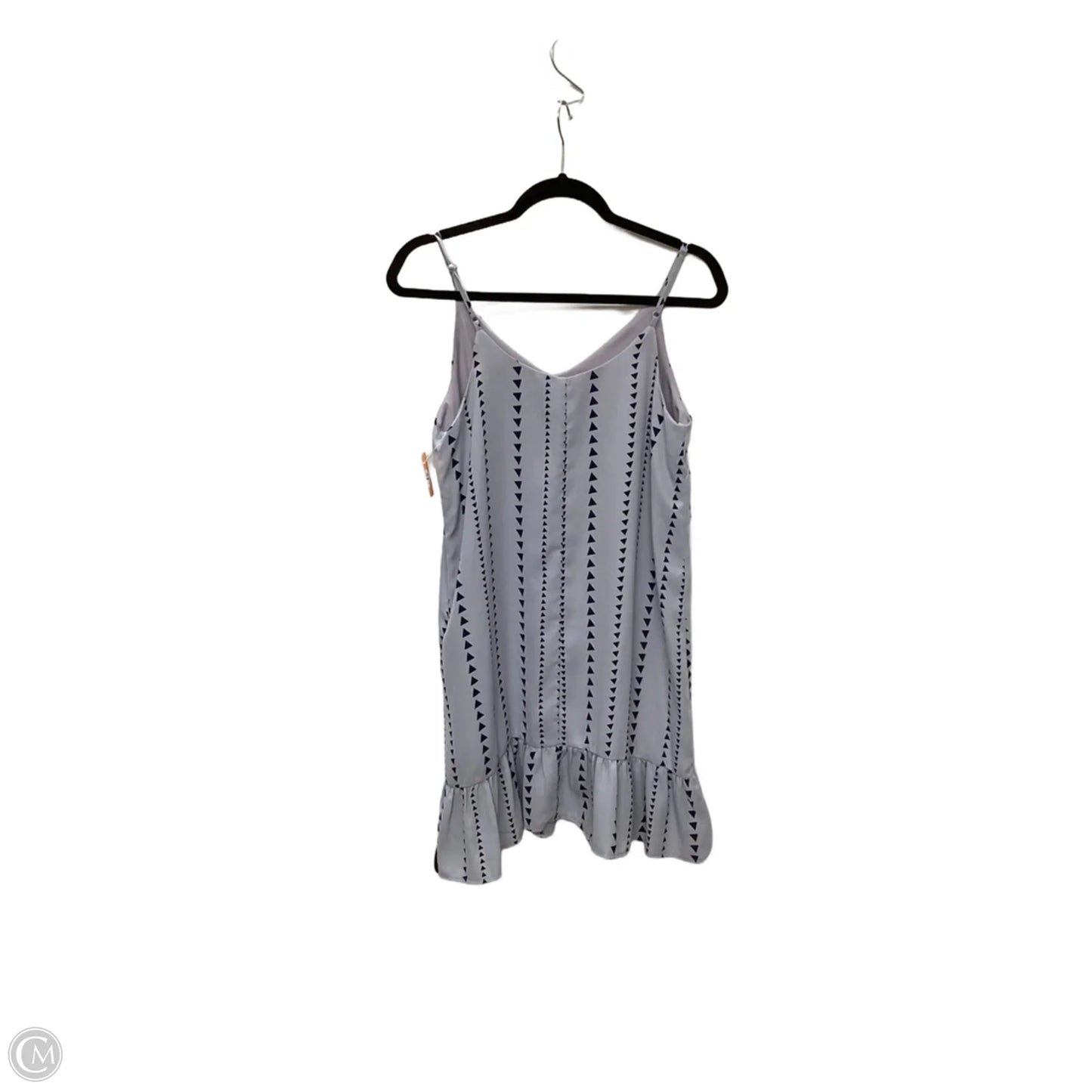 Dress Casual Short By She + Sky In Blue, Size: M