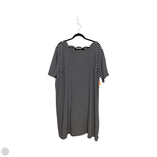 Dress Casual Short By Croft And Barrow In Navy, Size: 3x