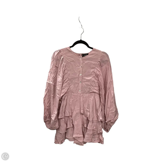 Dress Casual Short By Vici In Pink, Size: S