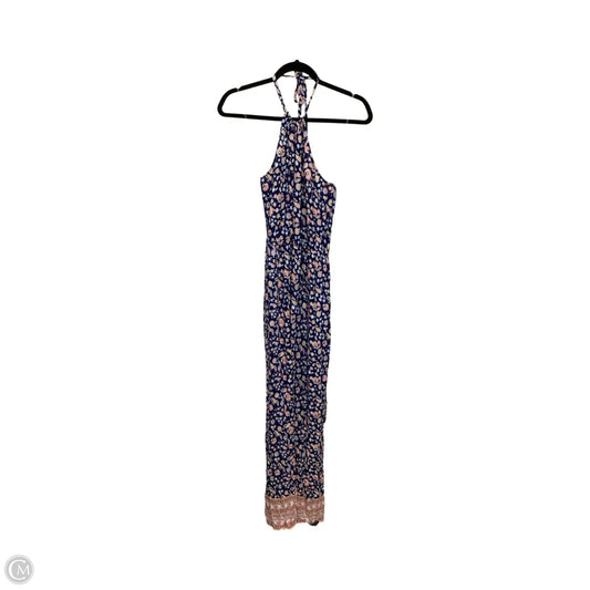 Jumpsuit By Clothes Mentor In Floral Print, Size: M